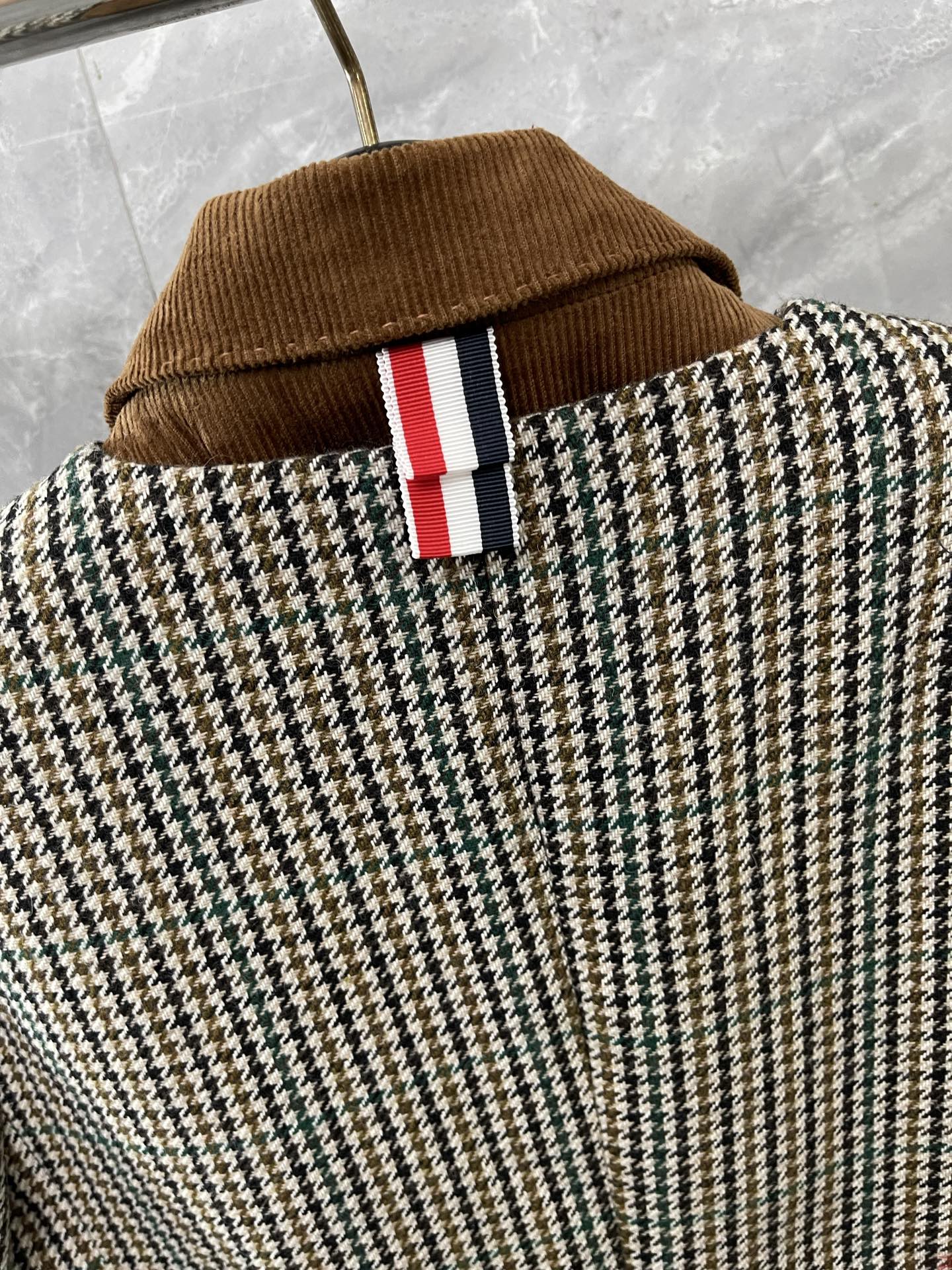 하운드투스 스커트셋업 (Houndstooth skirt set-up)