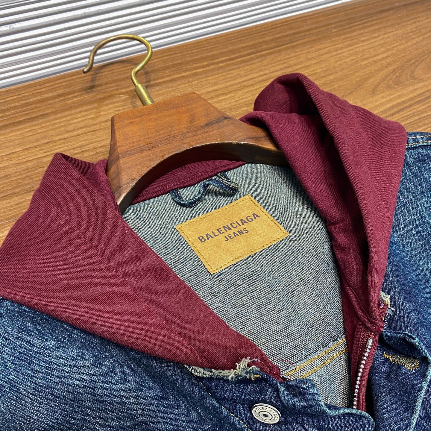 두피스 데님자켓 (two-piece denim jacket)