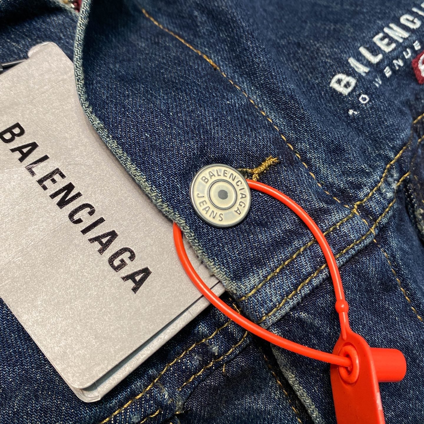 두피스 데님자켓 (two-piece denim jacket)