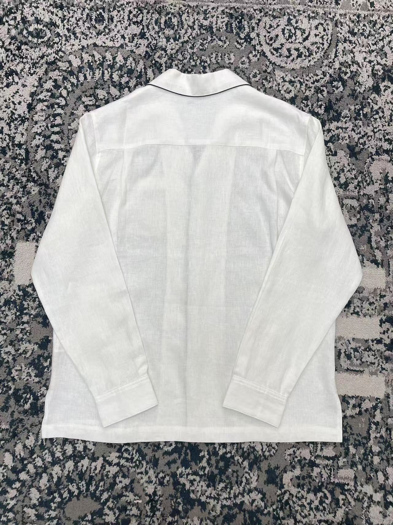 패치워크 린넨셔츠 (Patchwork Linen Shirt)