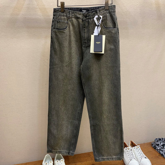 오버다잉 청바지 (overdyed jeans)