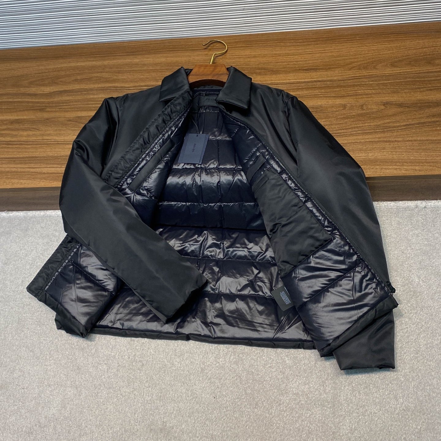 라펠 방수 다운자켓 (Lapel waterproof down jacket)