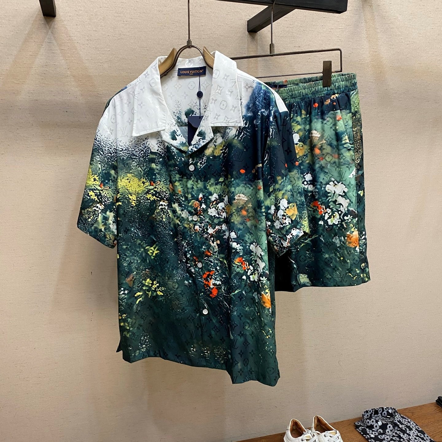 옴브레 반팔셔츠 (Ombré Short-Sleeve Shirt)