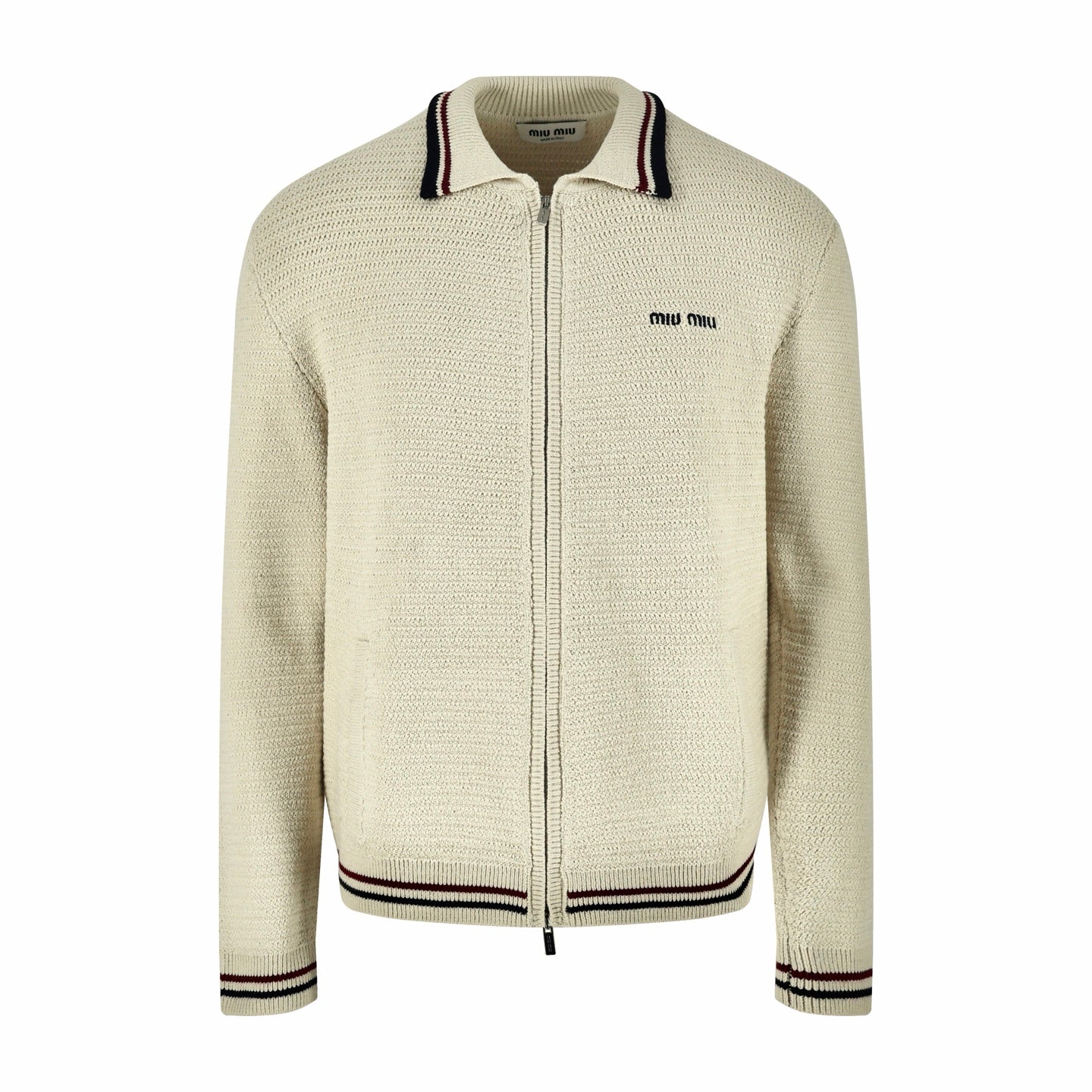 컬러 블록 집업 (color block zip-up)
