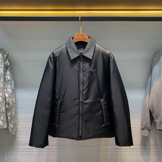 라펠 방수 다운자켓 (Lapel waterproof down jacket)