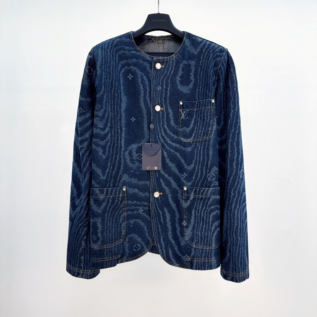 리버스 카라리스자켓 (Reverse collarless jacket)