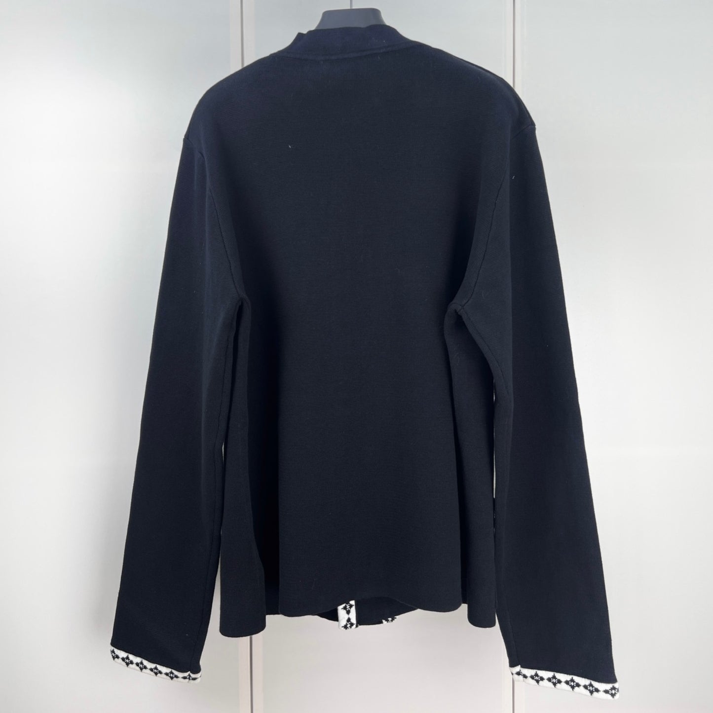 바시티 니트 블레이저 (Varsity knit blazer)