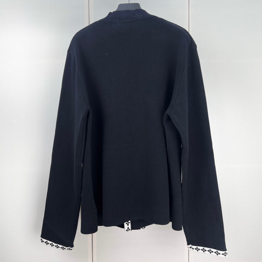 바시티 니트 블레이저 (Varsity knit blazer)