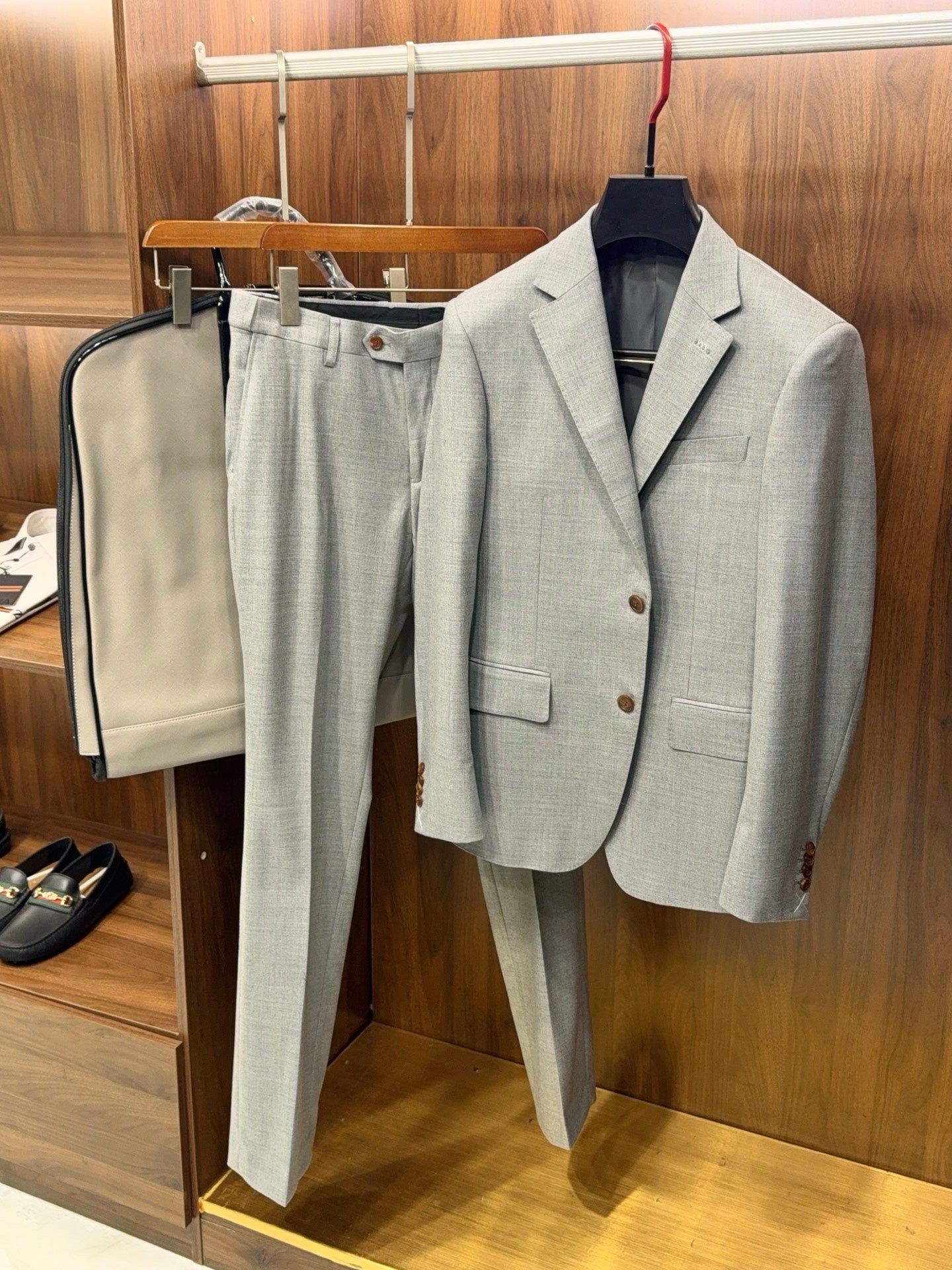 워스티드 수트 (Worsted suit)
