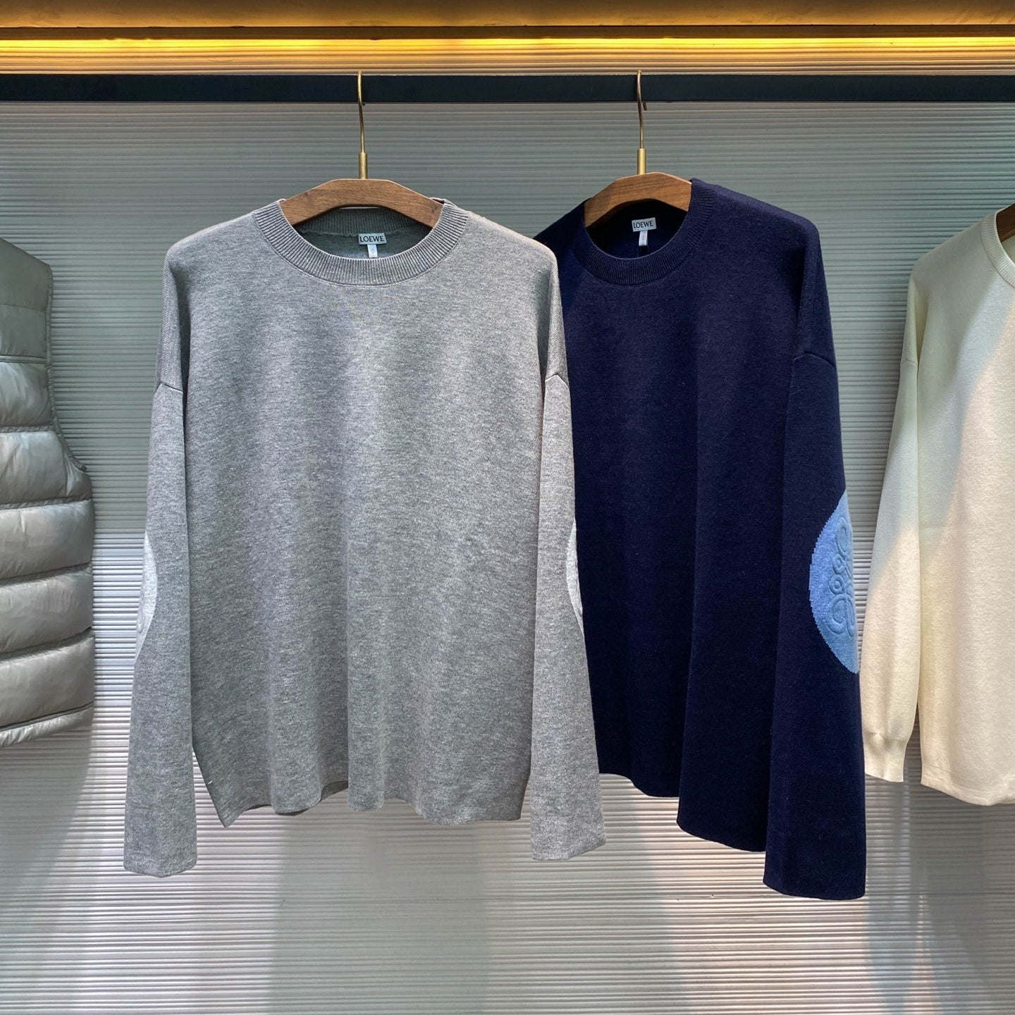 울 블렌드 니트 (Wool blend knit) 남여공용