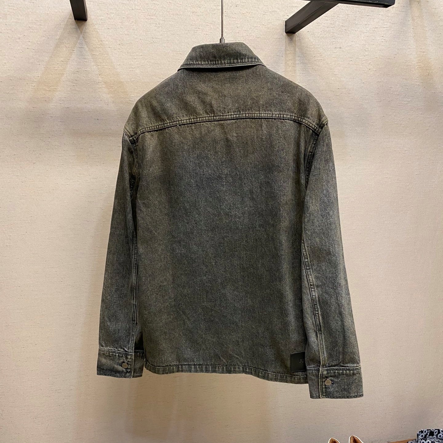 오버다잉 데님자켓 (Overdying denim jacket)