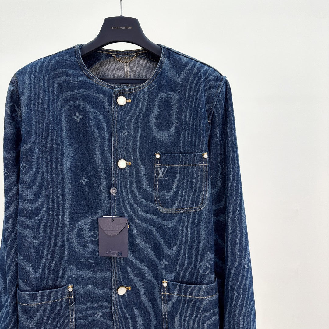리버스 카라리스자켓 (Reverse collarless jacket)