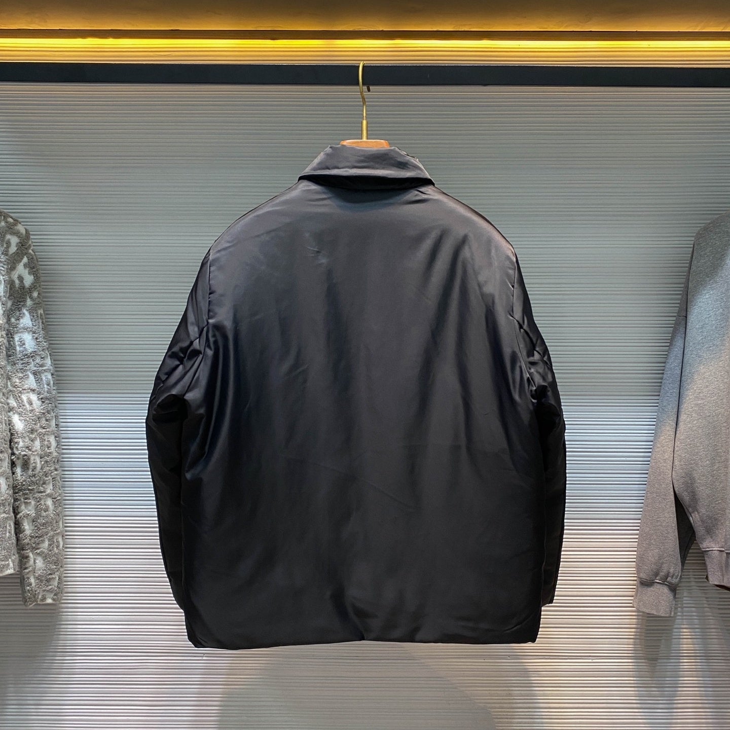 라펠 방수 다운자켓 (Lapel waterproof down jacket)