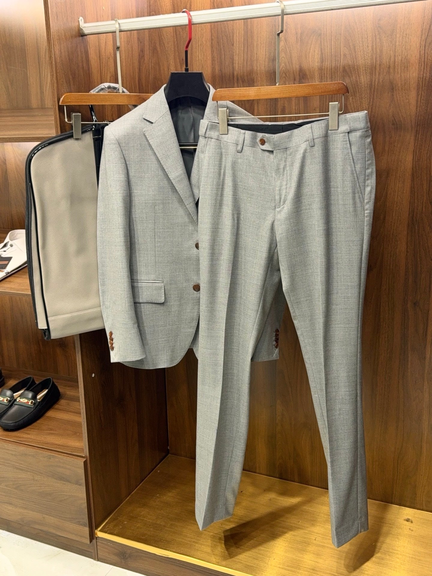 워스티드 수트 (Worsted suit)