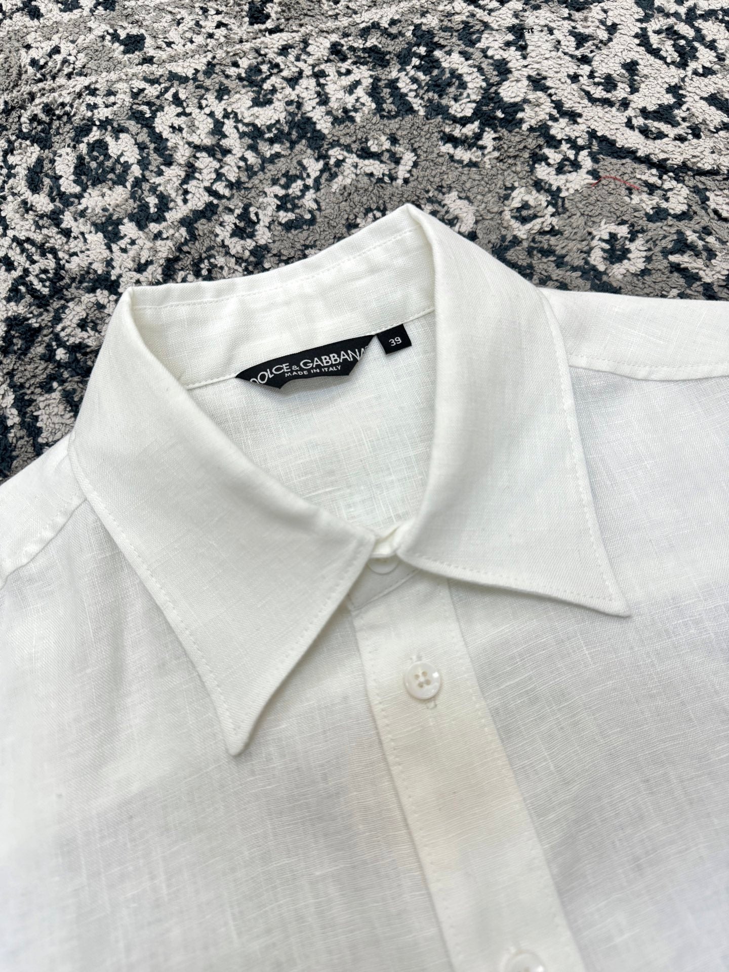 패치워크 린넨셔츠 (Patchwork Linen Shirt)