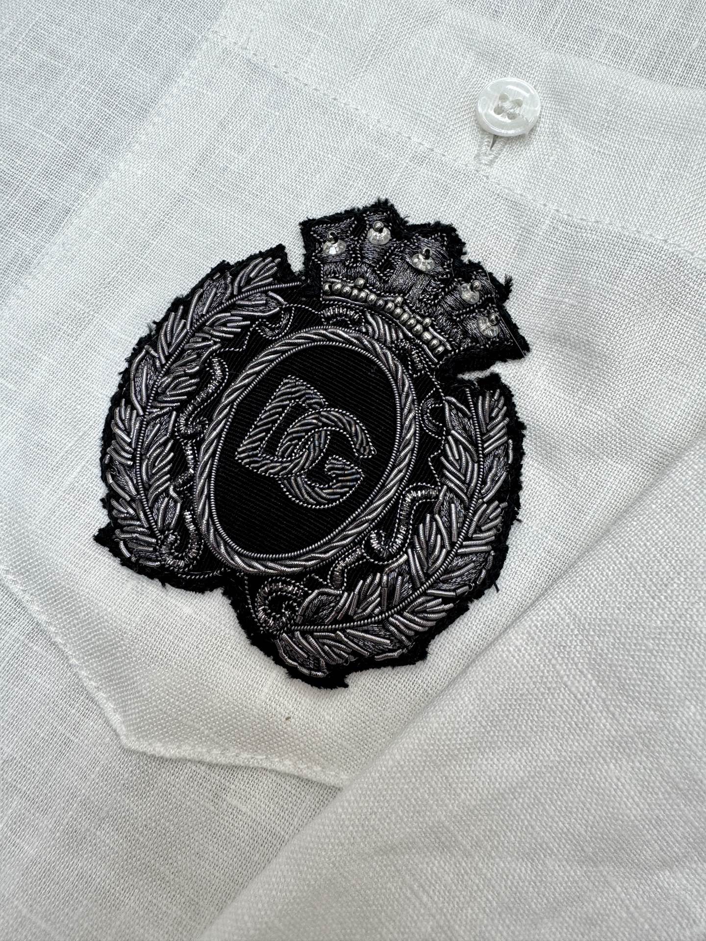 패치워크 린넨셔츠 (Patchwork Linen Shirt)
