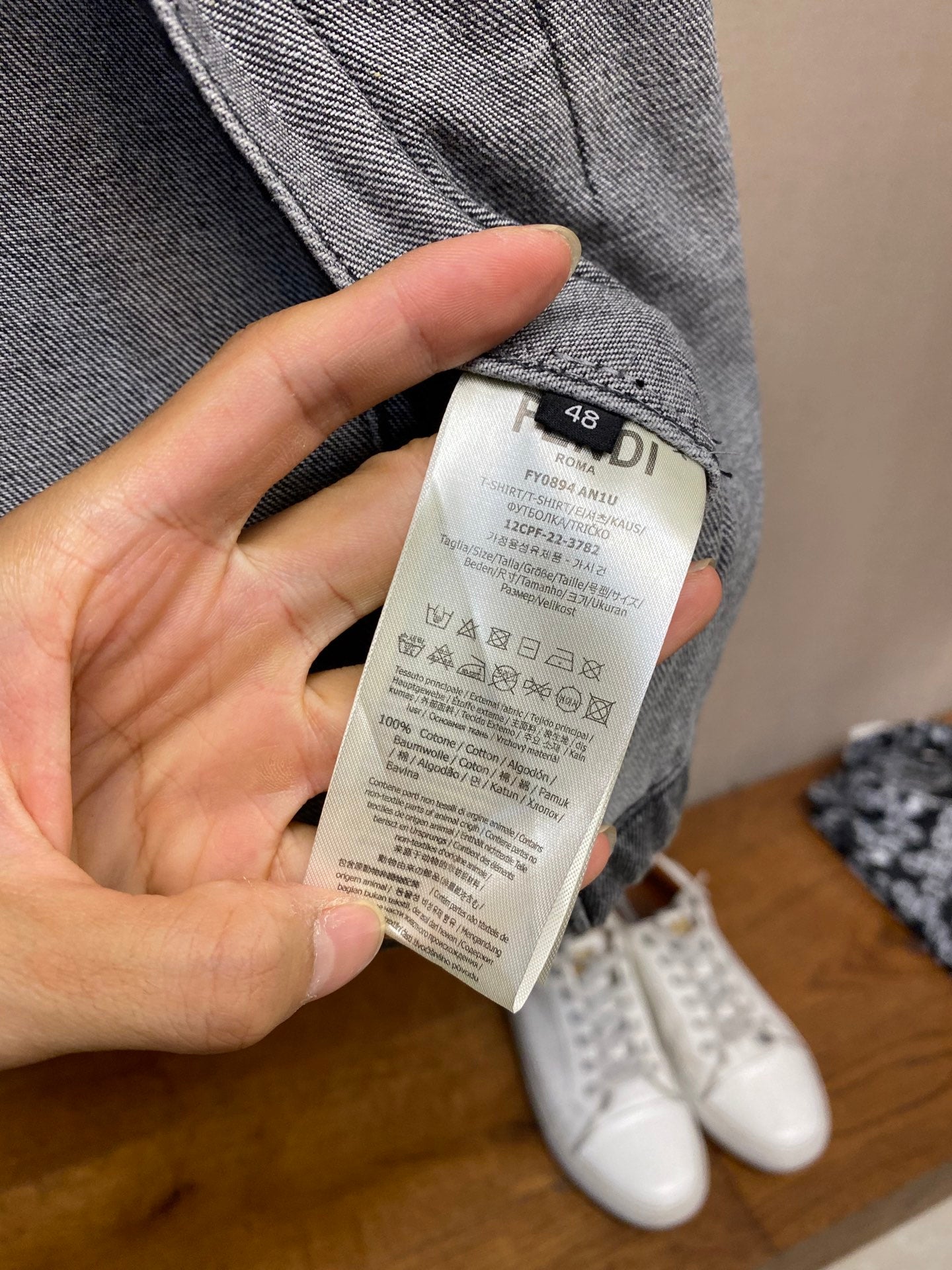 오버다잉 데님자켓 (Overdying denim jacket)