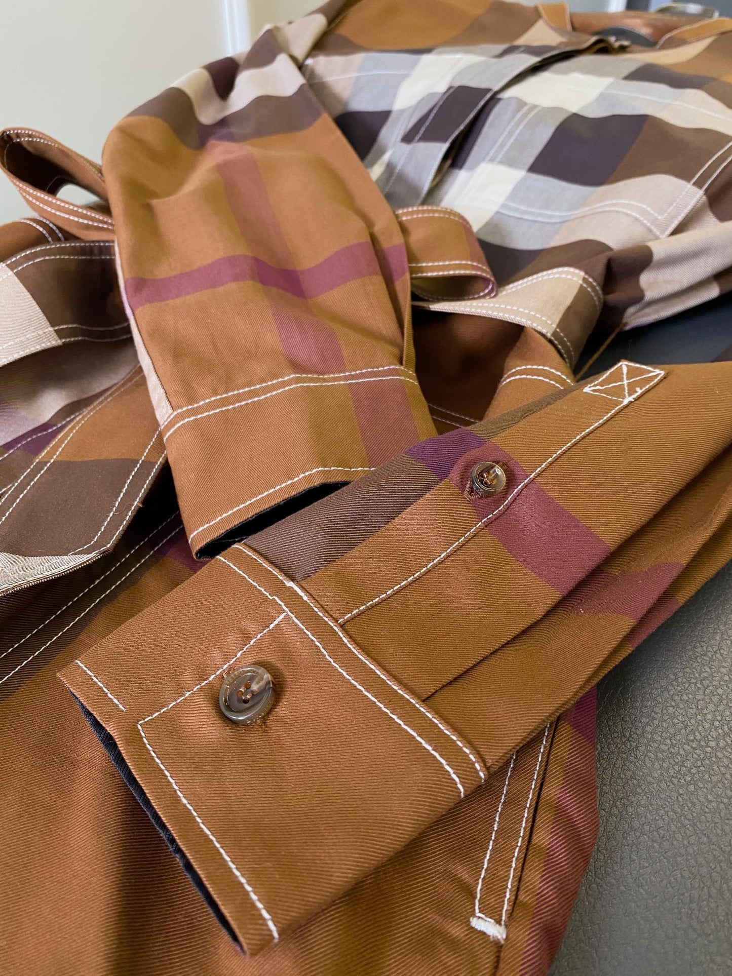 버치 트렌치코트 (Birch trench coat)