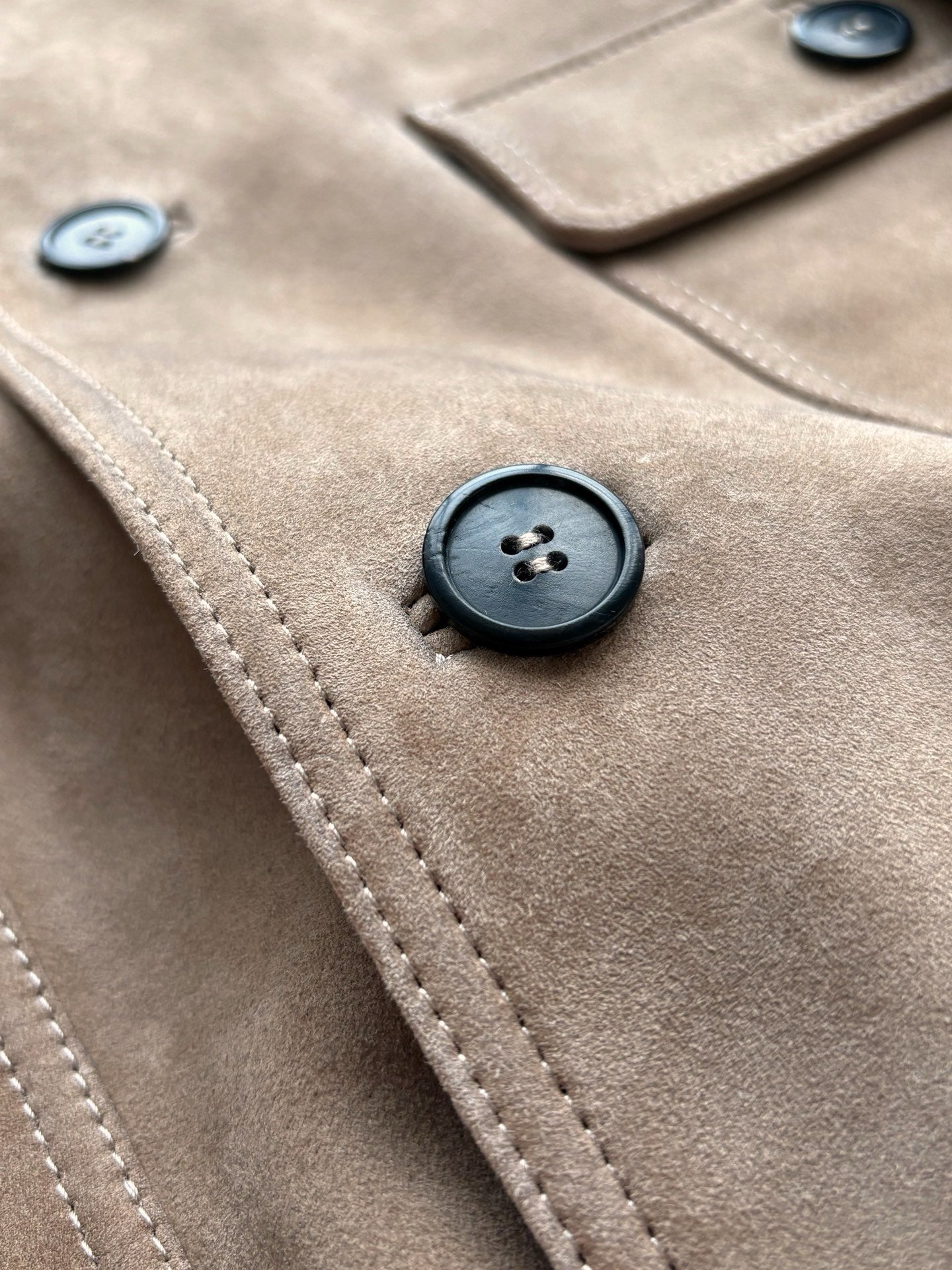 봄버 양가죽 자켓 (Bomber sheepskin jacket)