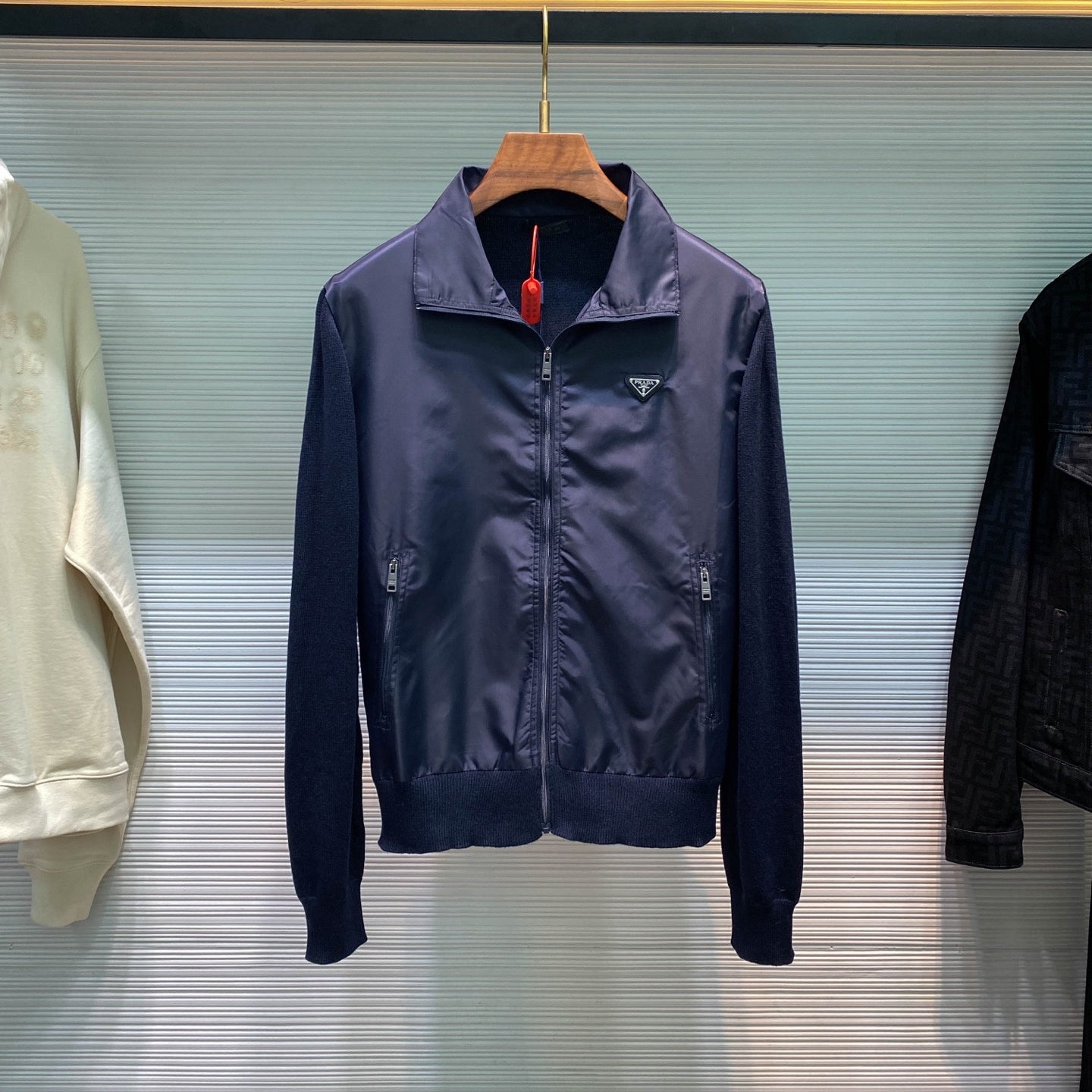 클래식 니트자켓 (classic knit jacket)