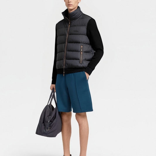 스탠드 칼라 다운 재킷 (stand collar down jacket)