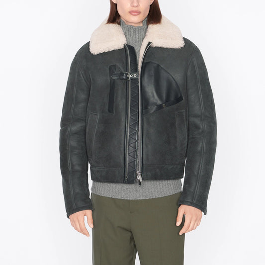 메리노 양가죽 무스탕 (Merino sheepskin mustang)