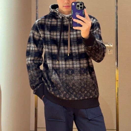 스웨드 후드티 (suede hoodie)