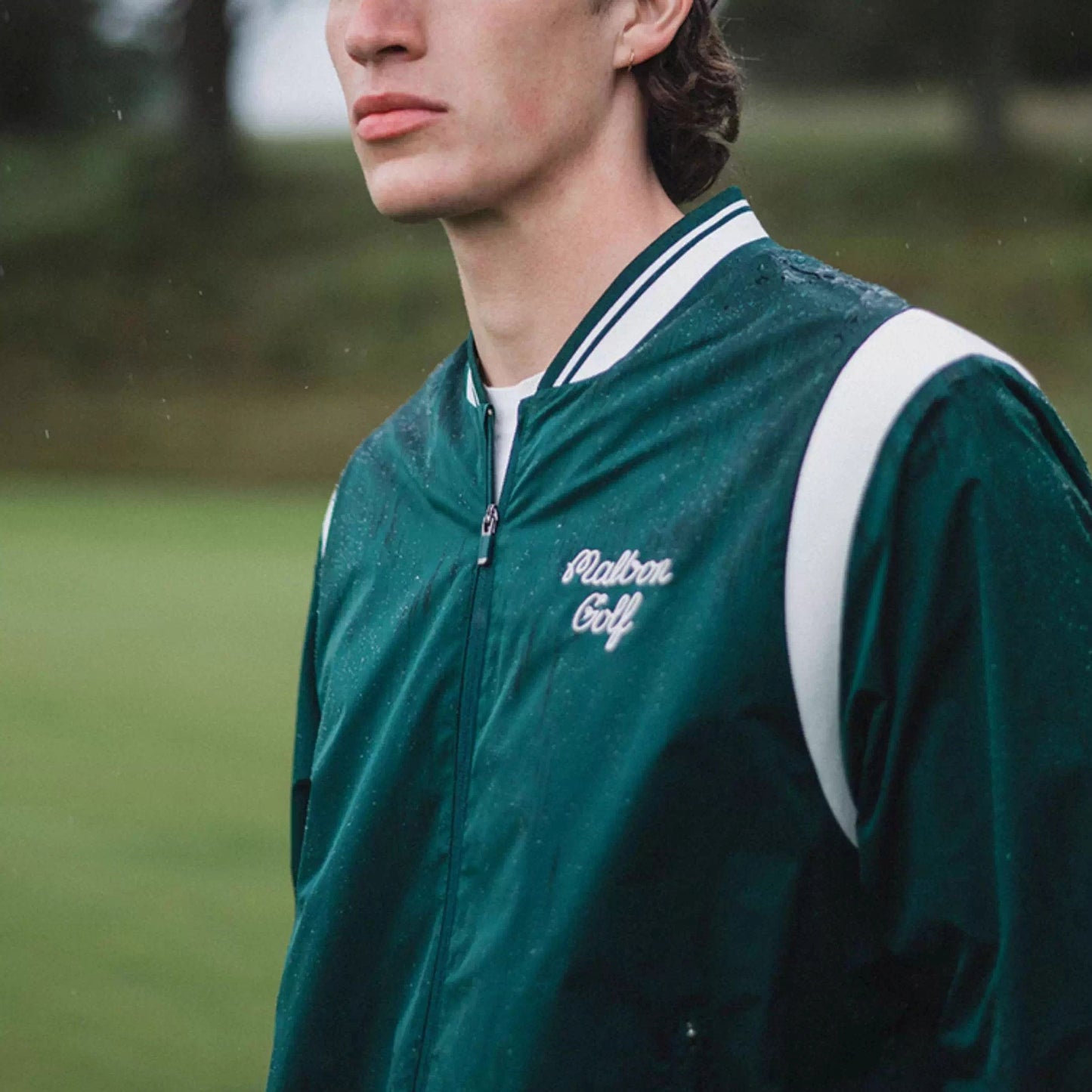 야구방수점퍼 (Waterproof baseball jacket)