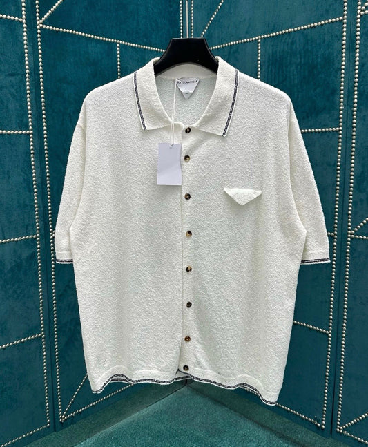 블랜딩 버튼 티셔츠 (Blended Button T-shirt)