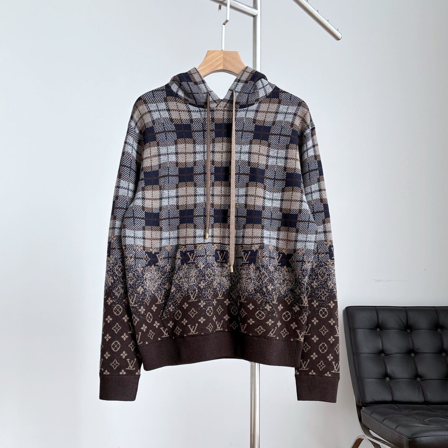 스웨드 후드티 (suede hoodie)