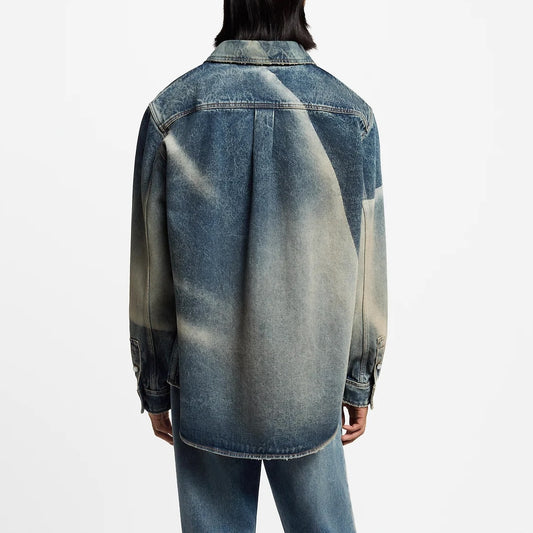 누벅 데님자켓 (nubuck denim jacket)