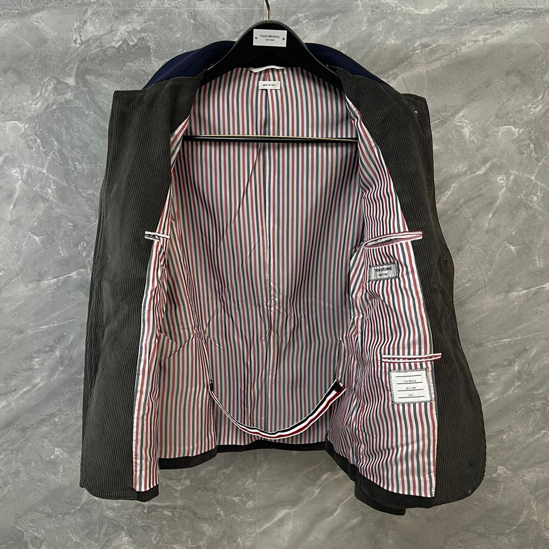 J489690 코듀로이 블레이저