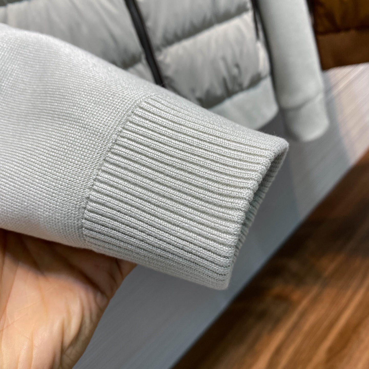 스탠드 칼라 다운 재킷 (stand collar down jacket)