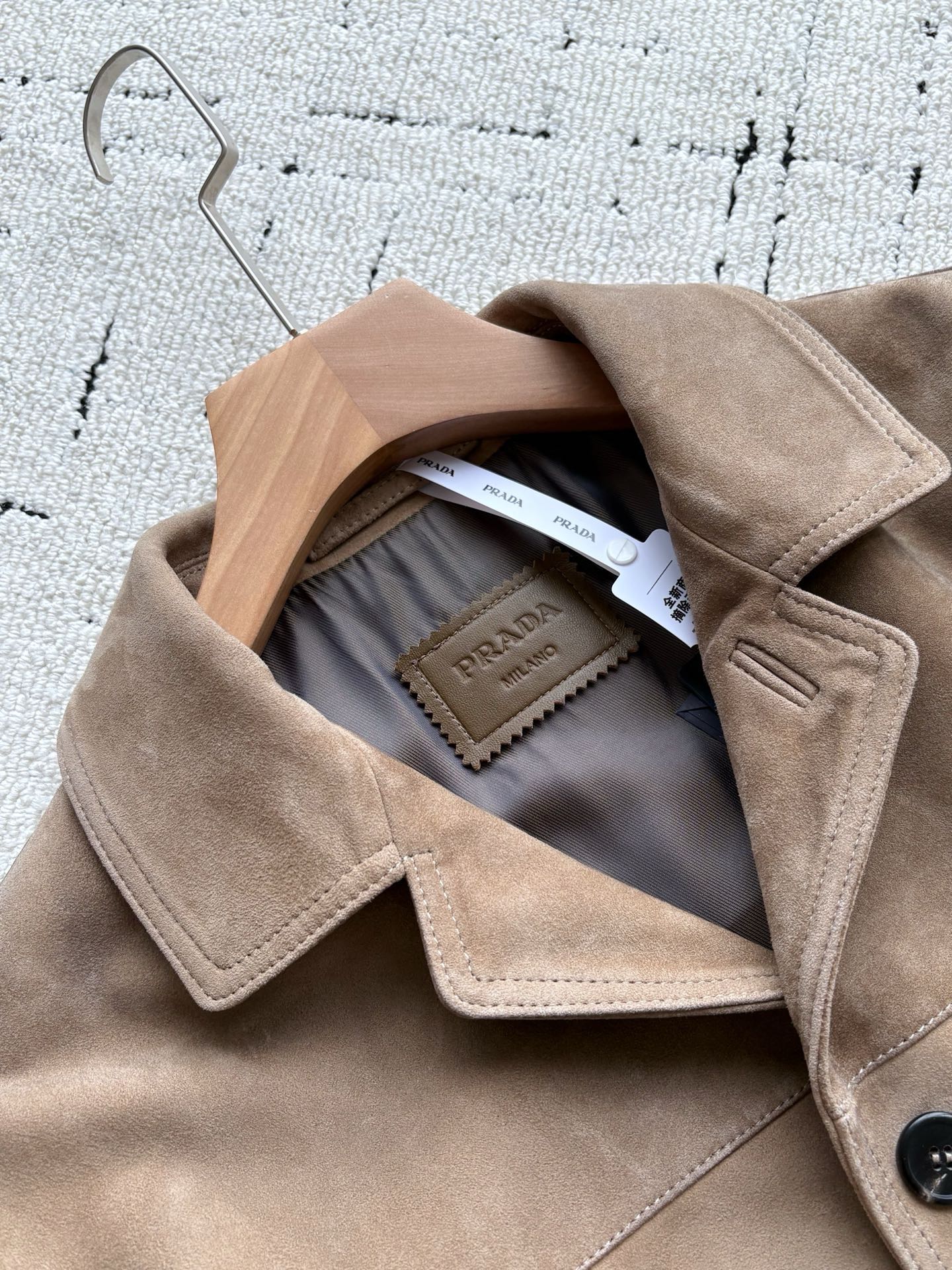 봄버 양가죽 자켓 (Bomber sheepskin jacket)
