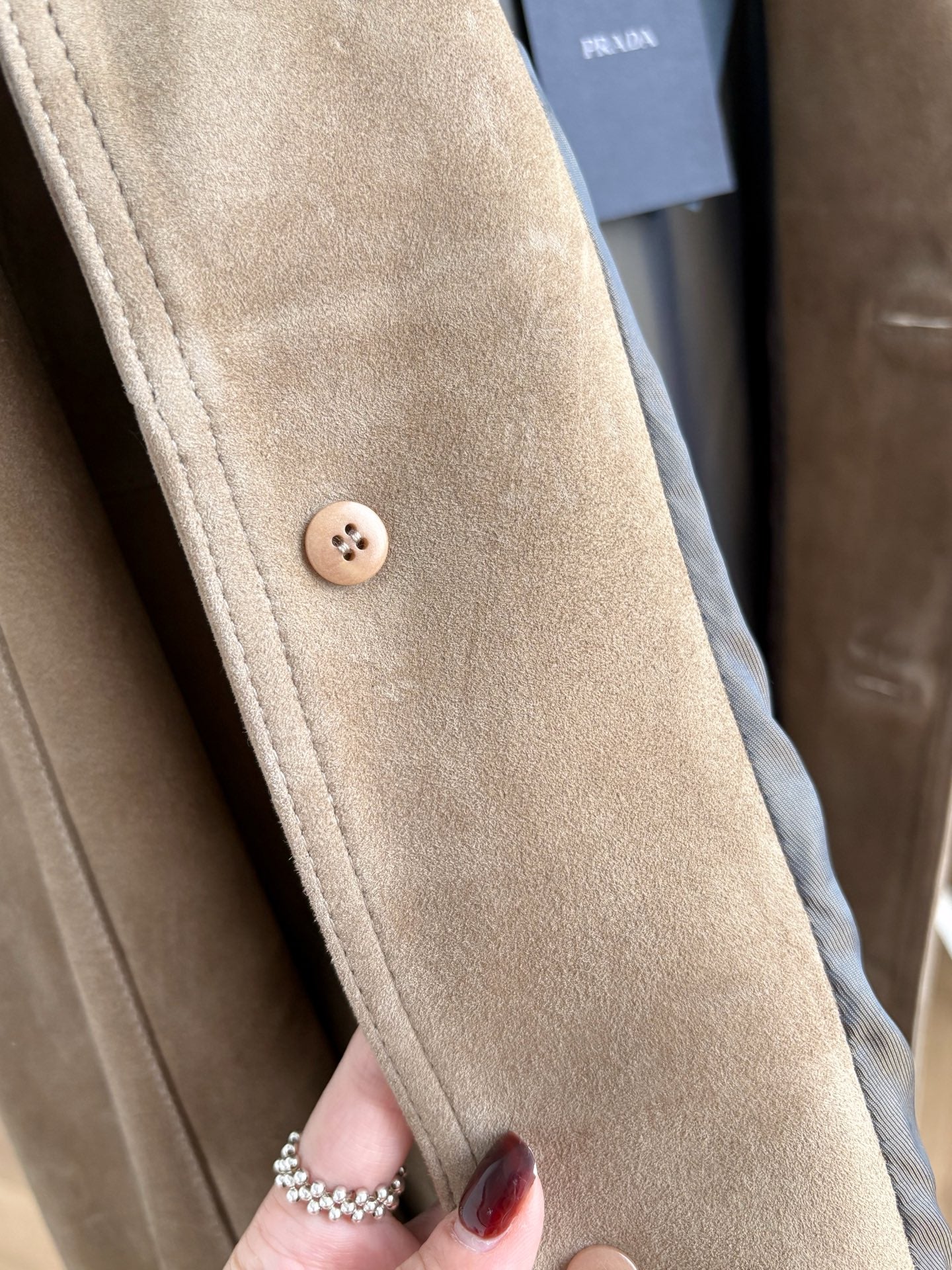 봄버 양가죽 자켓 (Bomber sheepskin jacket)