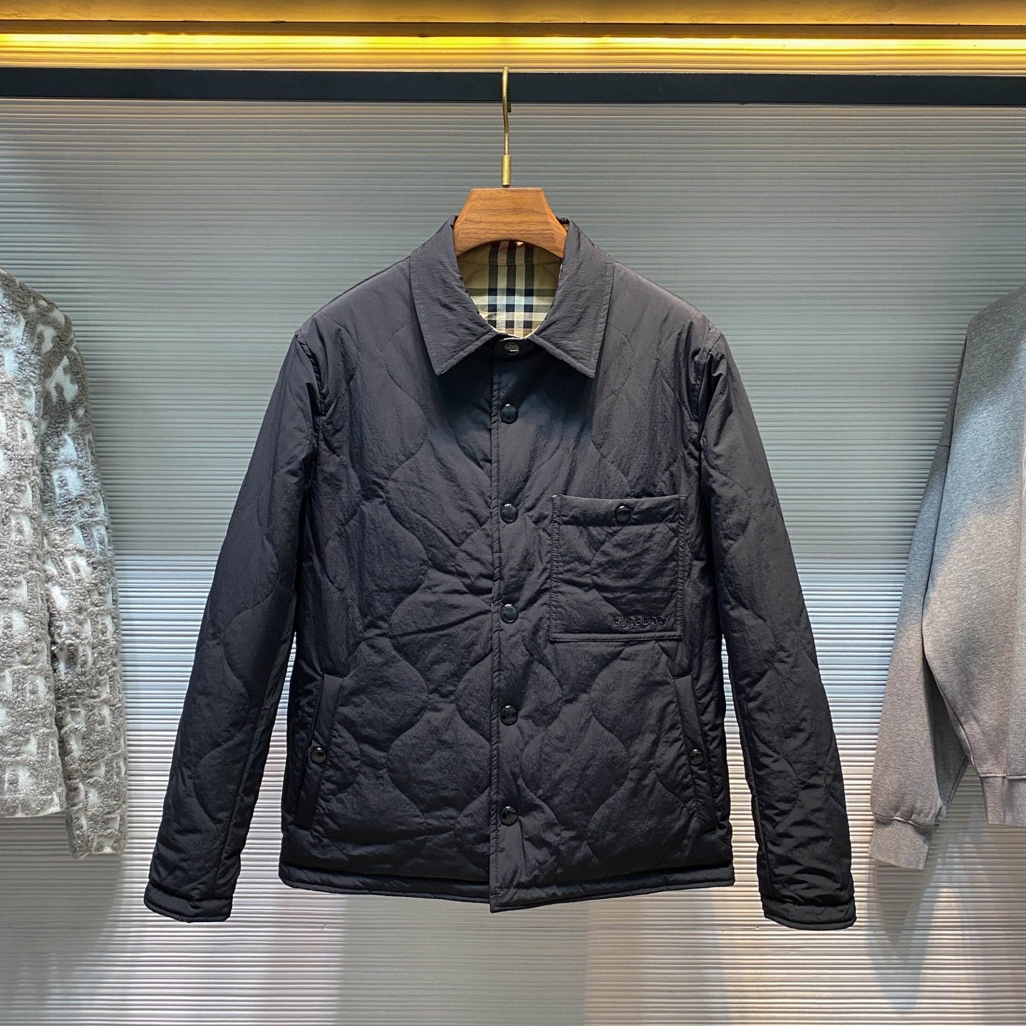테크 파이버 퀄팅자켓 (Tech fiber quilted jacket)