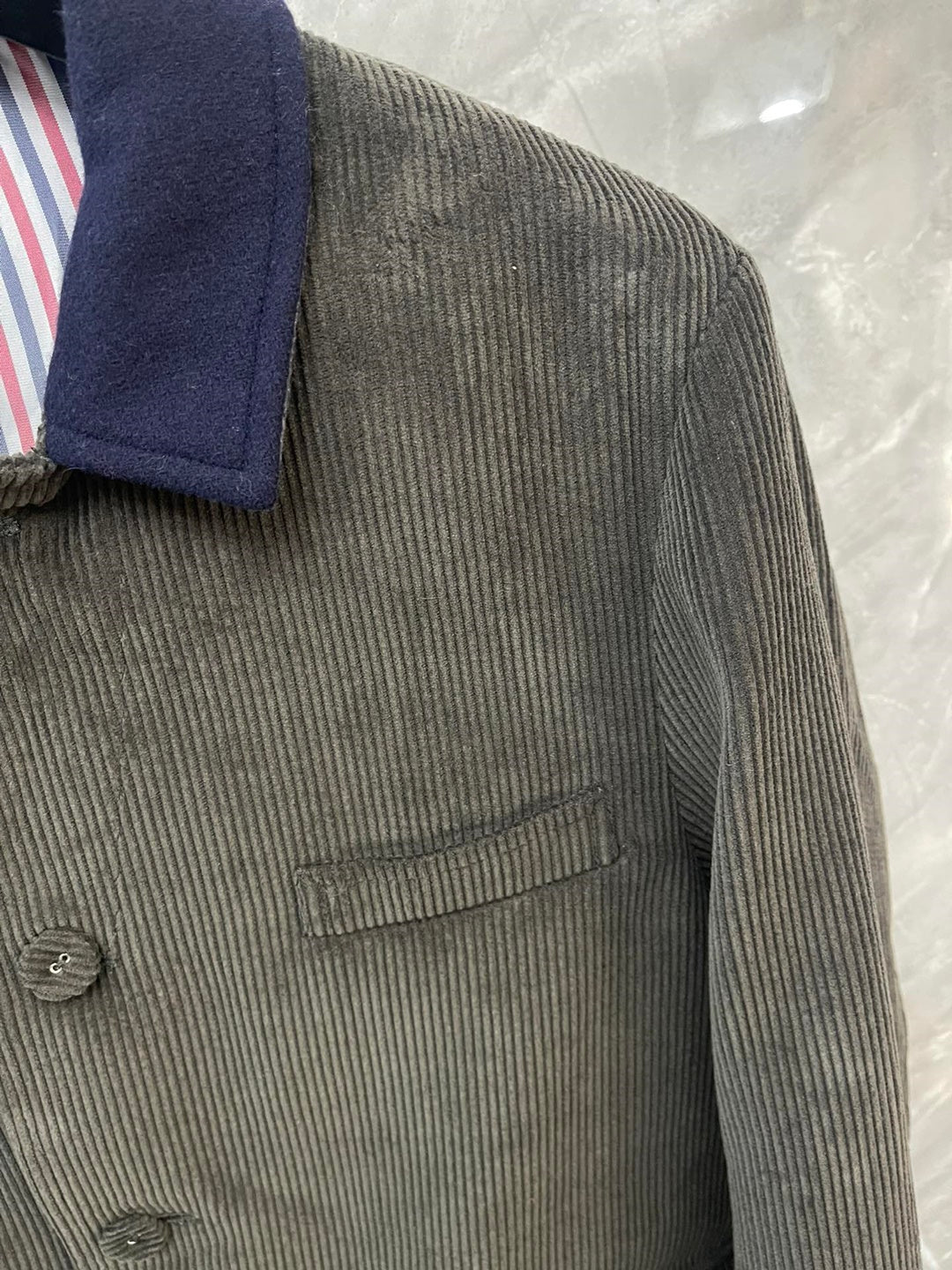 J489690 코듀로이 블레이저