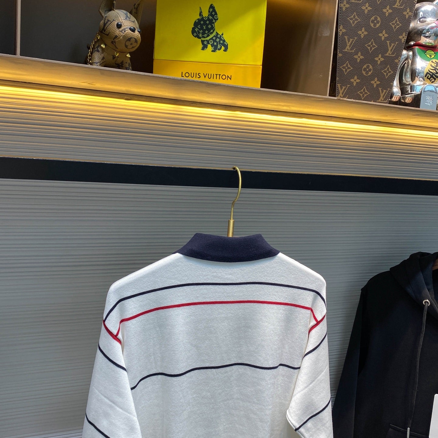 인타르시아 니트티 (Intarsia knit tee)