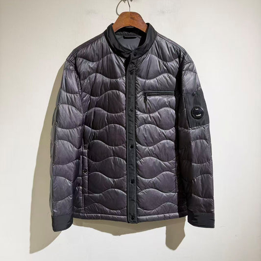컬러블록 경량 다운 재킷 (Colorblock lightweight down jacket)
