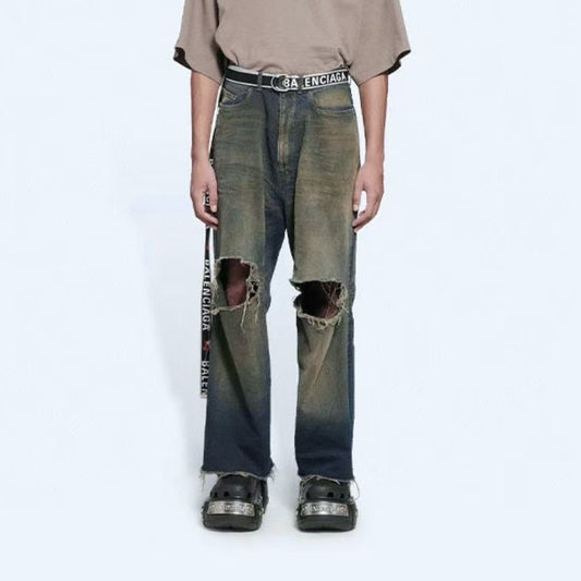 데미지 청바지 (damaged jeans)