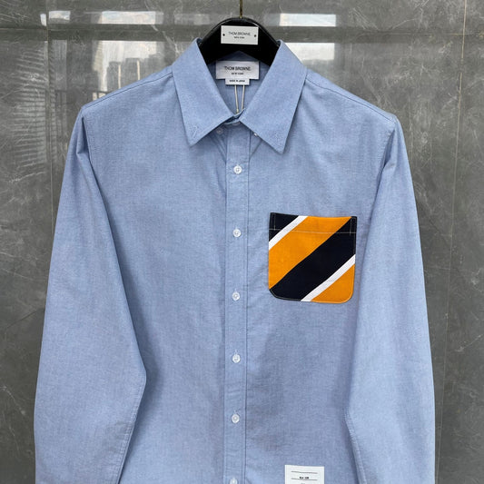 포인트 포켓셔츠 (point pocket shirt)