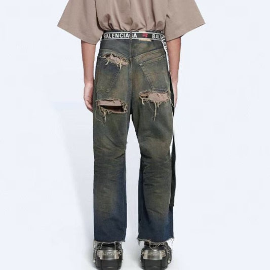 데미지 청바지 (damaged jeans)