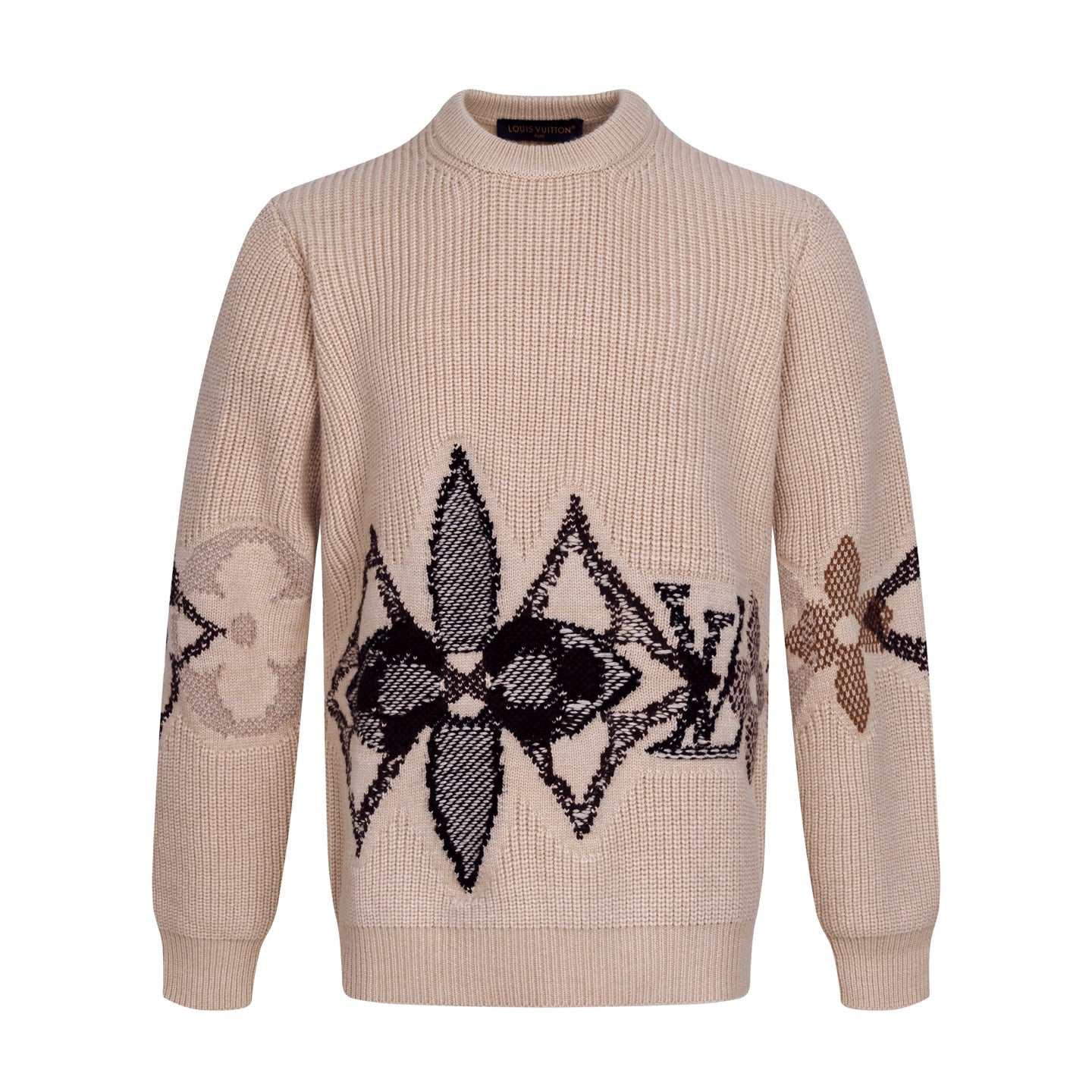 플로럴 니트티 (floral knit tee)