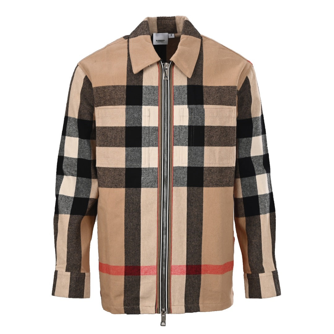 블렌드 체크자켓 (Blended check jacket)