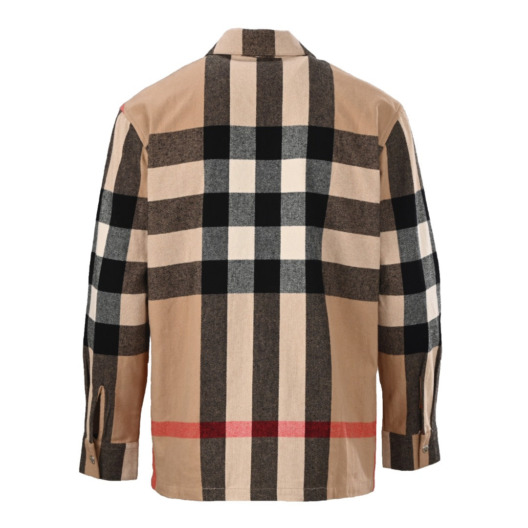 블렌드 체크자켓 (Blended check jacket)