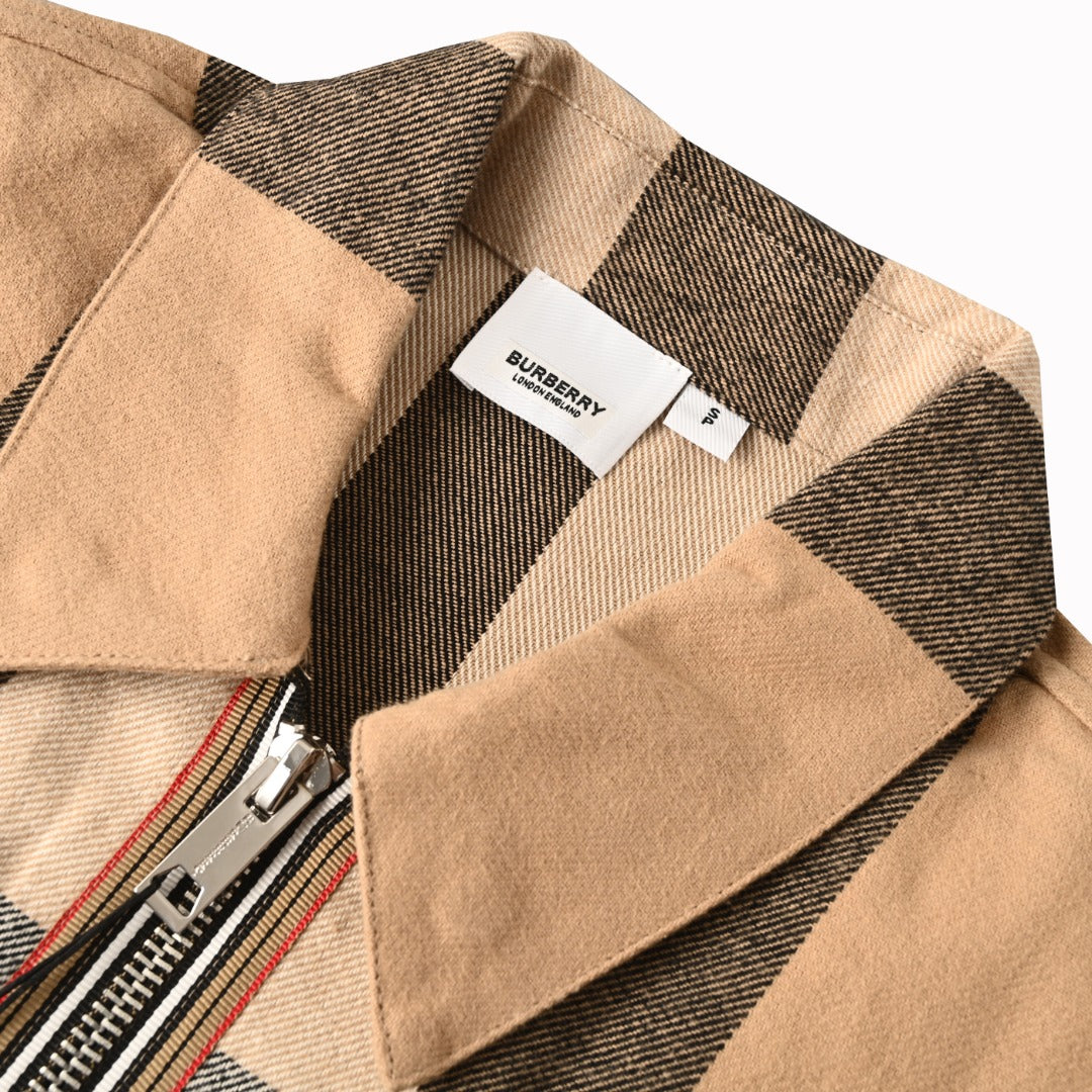 블렌드 체크자켓 (Blended check jacket)