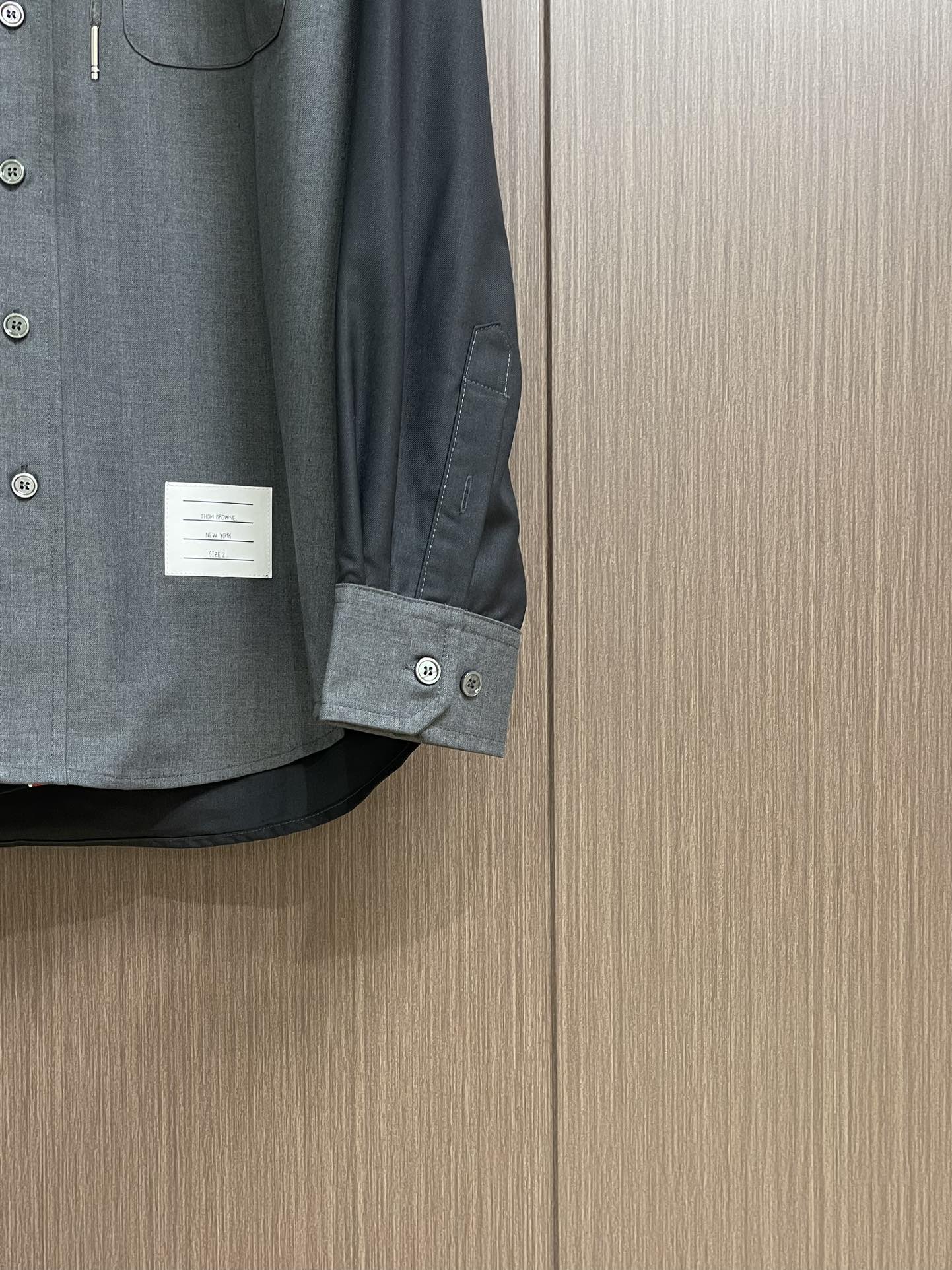 컬러블로킹 후드셔츠 (Colorblocking hooded shirt)