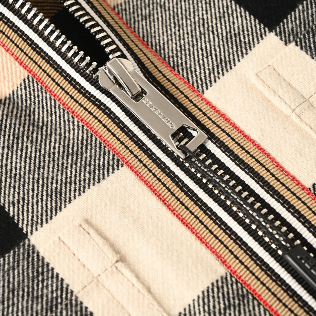 블렌드 체크자켓 (Blended check jacket)