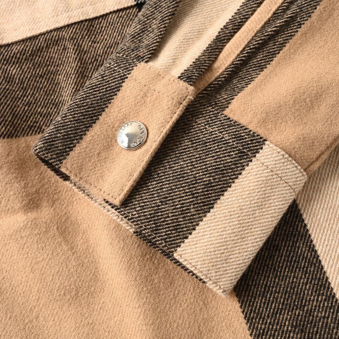 블렌드 체크자켓 (Blended check jacket)