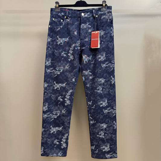 텍스처 청바지 (textured jeans)